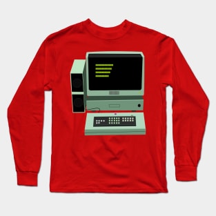 Old Computer Long Sleeve T-Shirt